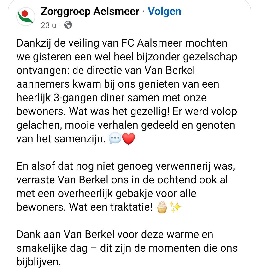 screenshot FB zorgcentrum
