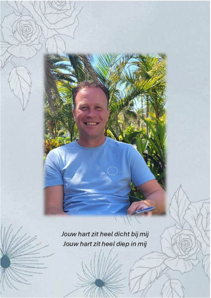 rouwkaart Arno